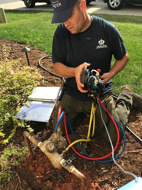Plumbing Connection employee