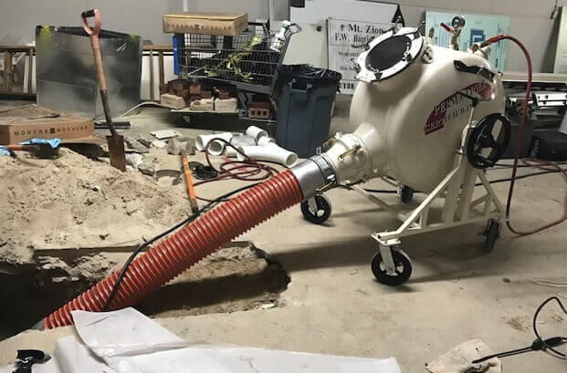 Commercial pipe lining work